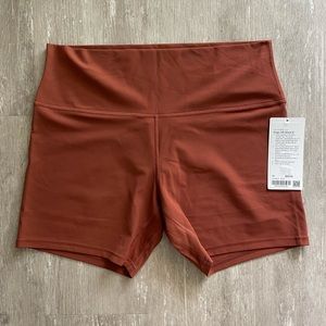 Lululemon Align Short *6" - Dark Terracotta
